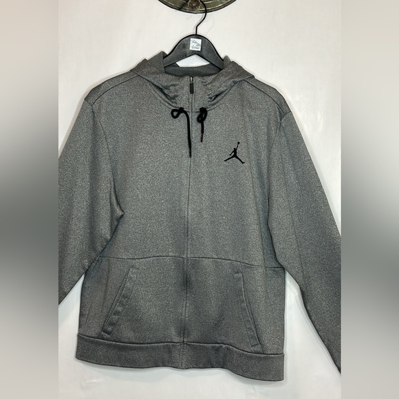 π₯π₯π₯ MENS JORDAN 23 ALPHA THERMA FULL ZIP HOODIE Size: LARGE π₯π₯π₯ - Picture 2 of 14